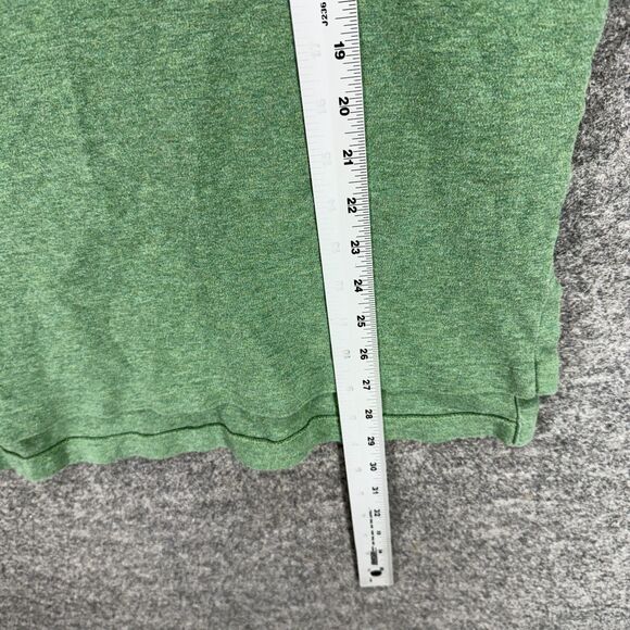 Ralph Lauren Polo Shirt Men L Large Green Button Up Collared Short Sleeve Cotton - Picture 5 of 6